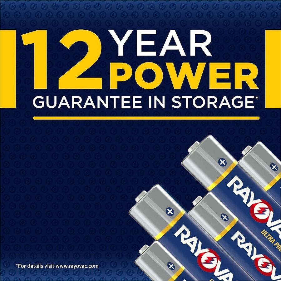 Rayovac Ultra Pro Alkaline AA Battery 24-Packs