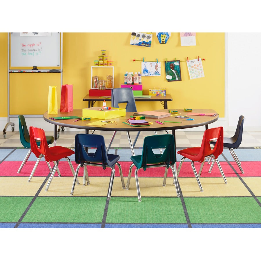 Lorell 18" Seat-height Student Stack Chairs