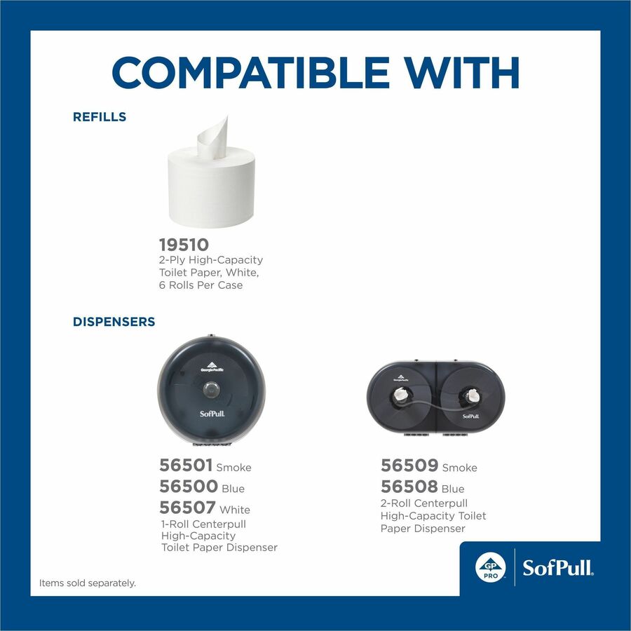 SofPull Centerpull High-Capacity Toilet Paper