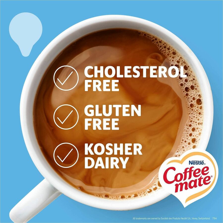 Coffee mate Zero-Sugar French Vanilla Nondairy Liquid Creamer Singles