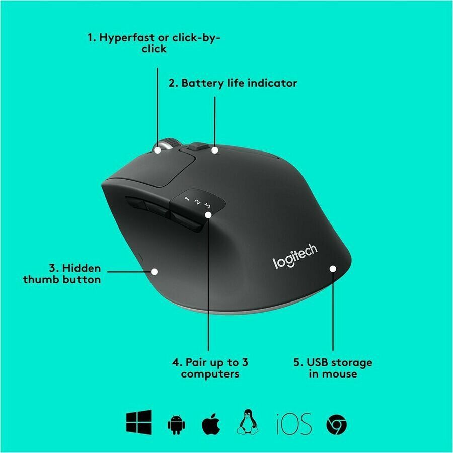 Logitech M720 Triathlon Mouse