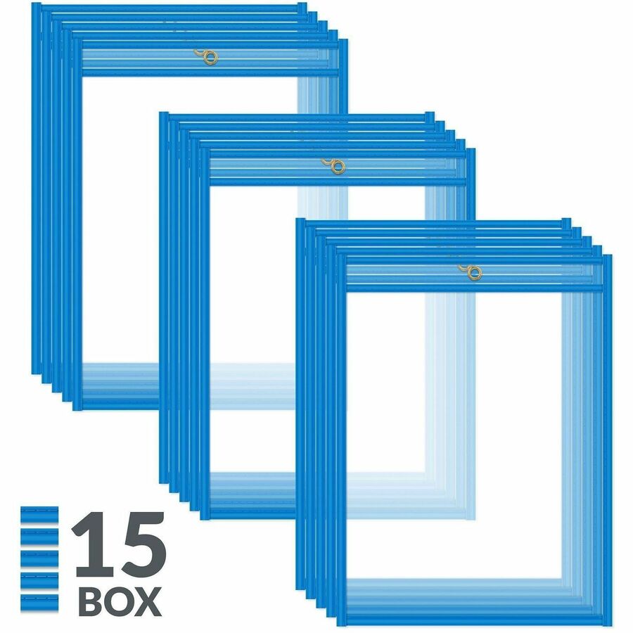 C-Line Neon Colored Stitched Shop Ticket Holders