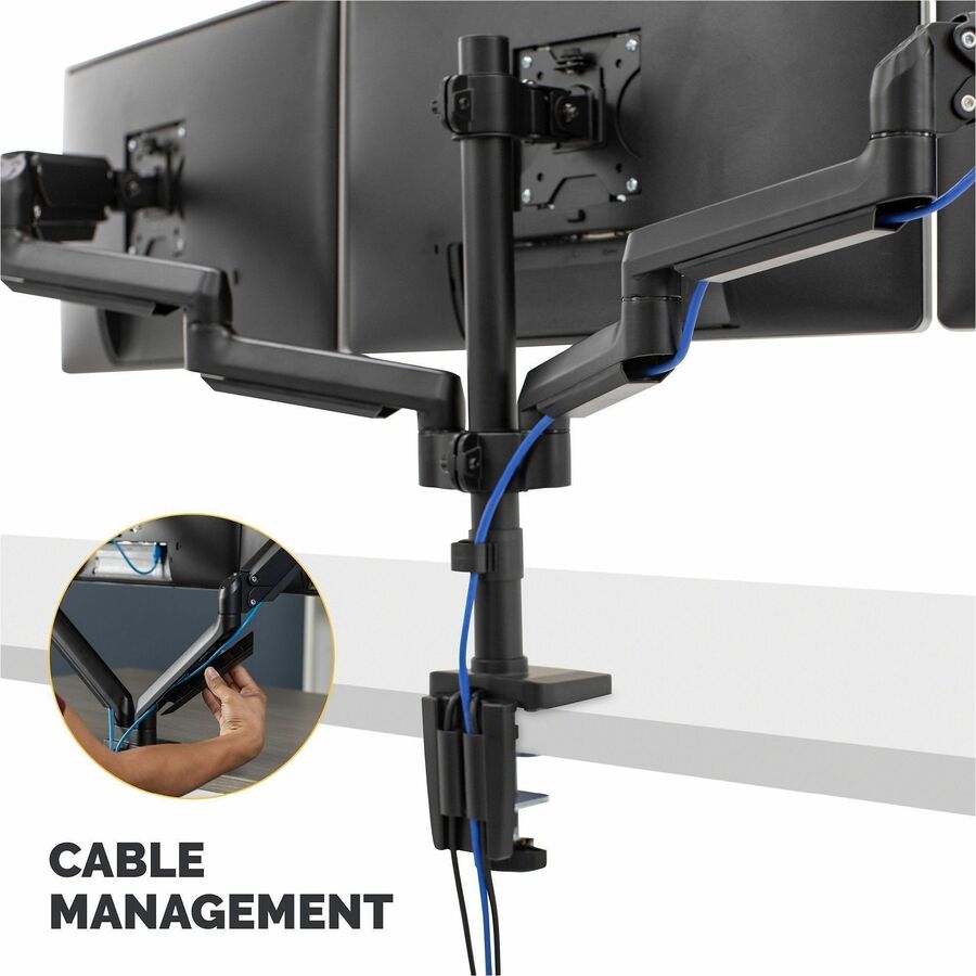 Fellowes Platinum Mounting Arm for Monitor - Black