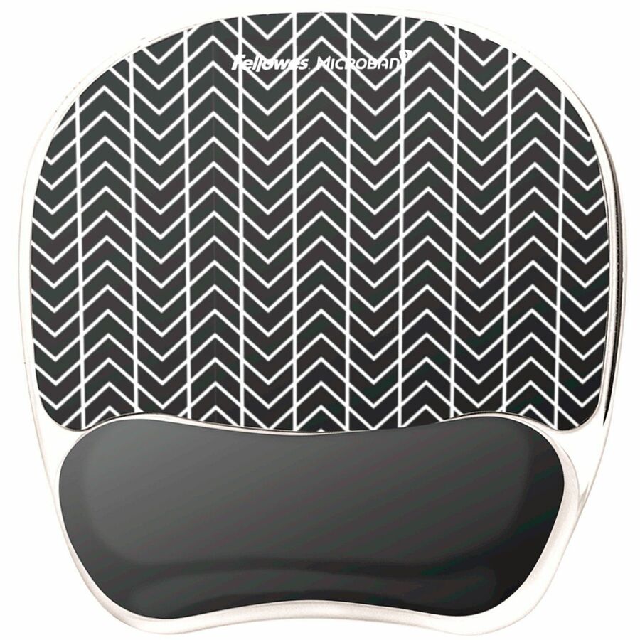Fellowes Photo Gel Mouse Pad and Wrist Rest with Microban