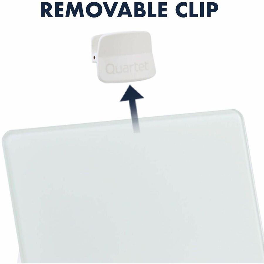 Quartet Glass Dry-Erase Desktop Easel
