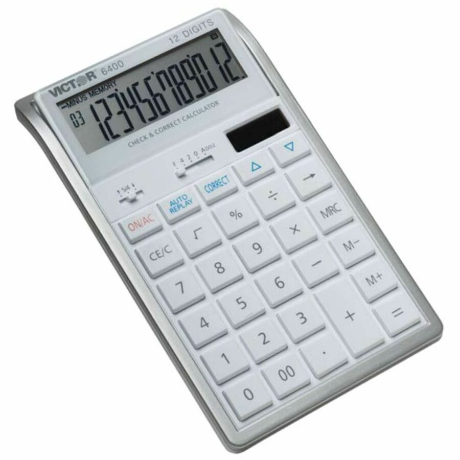 Victor 12-Digit Check and Correct Desk Calculator