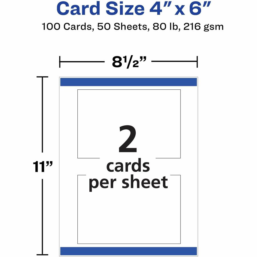 Avery® Sure Feed Postcards