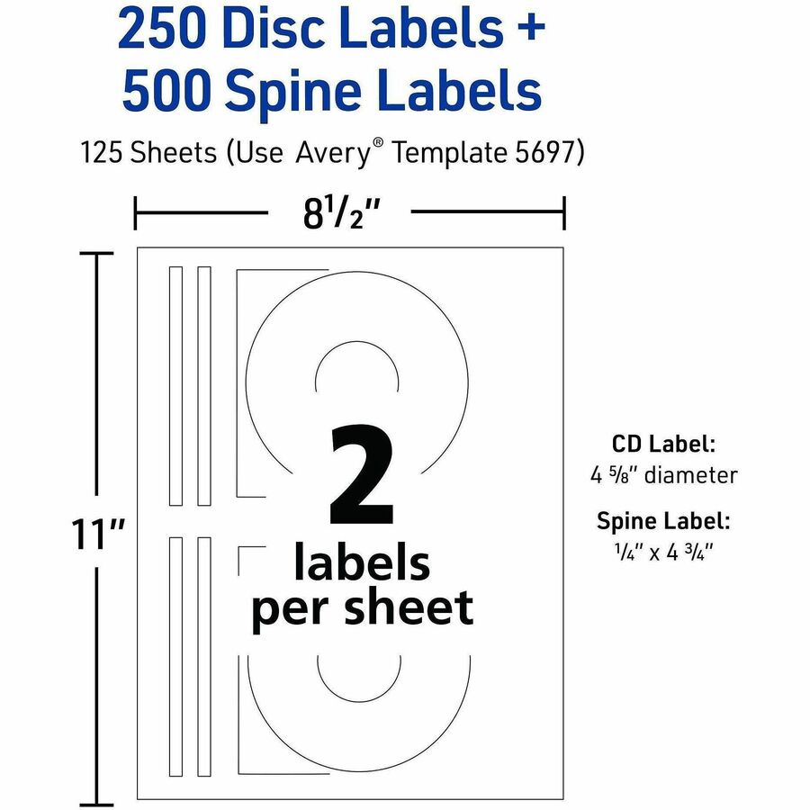 Avery® Customize CD/DVD Labels