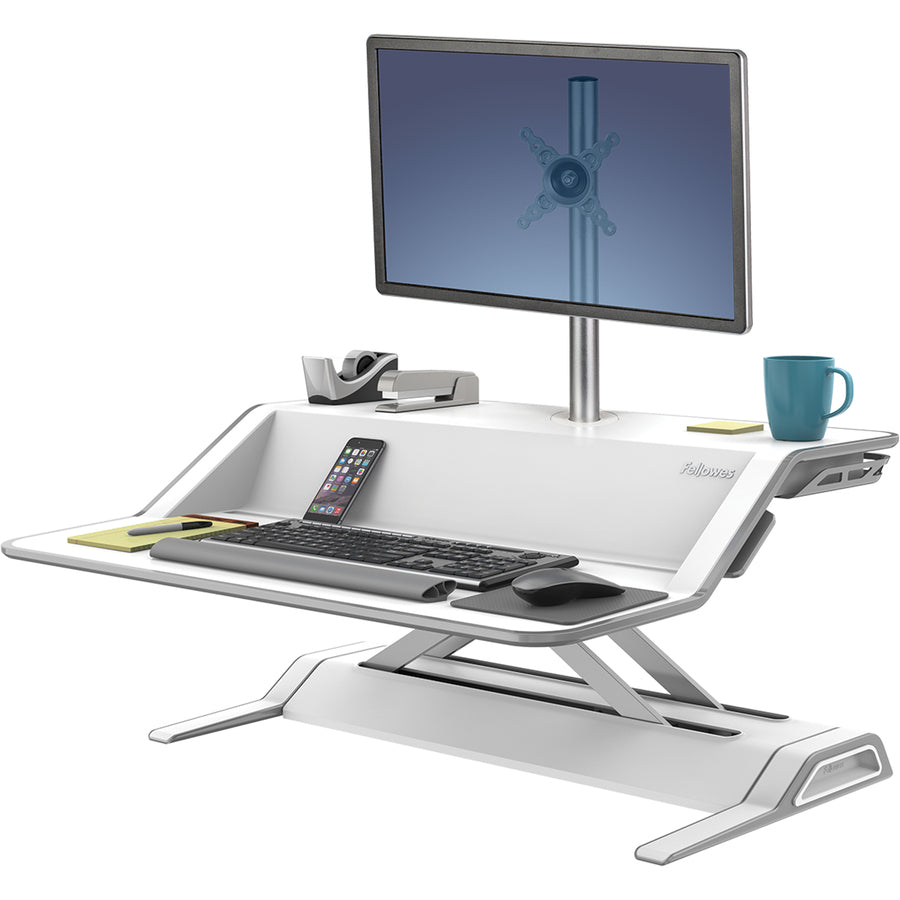 Fellowes Lotus Mounting Arm for Monitor - Silver