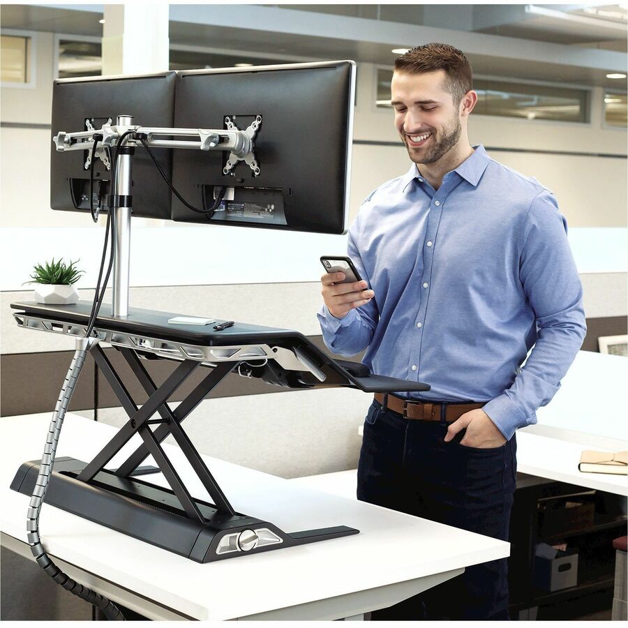 Fellowes Lotus Mounting Arm for Monitor - Silver