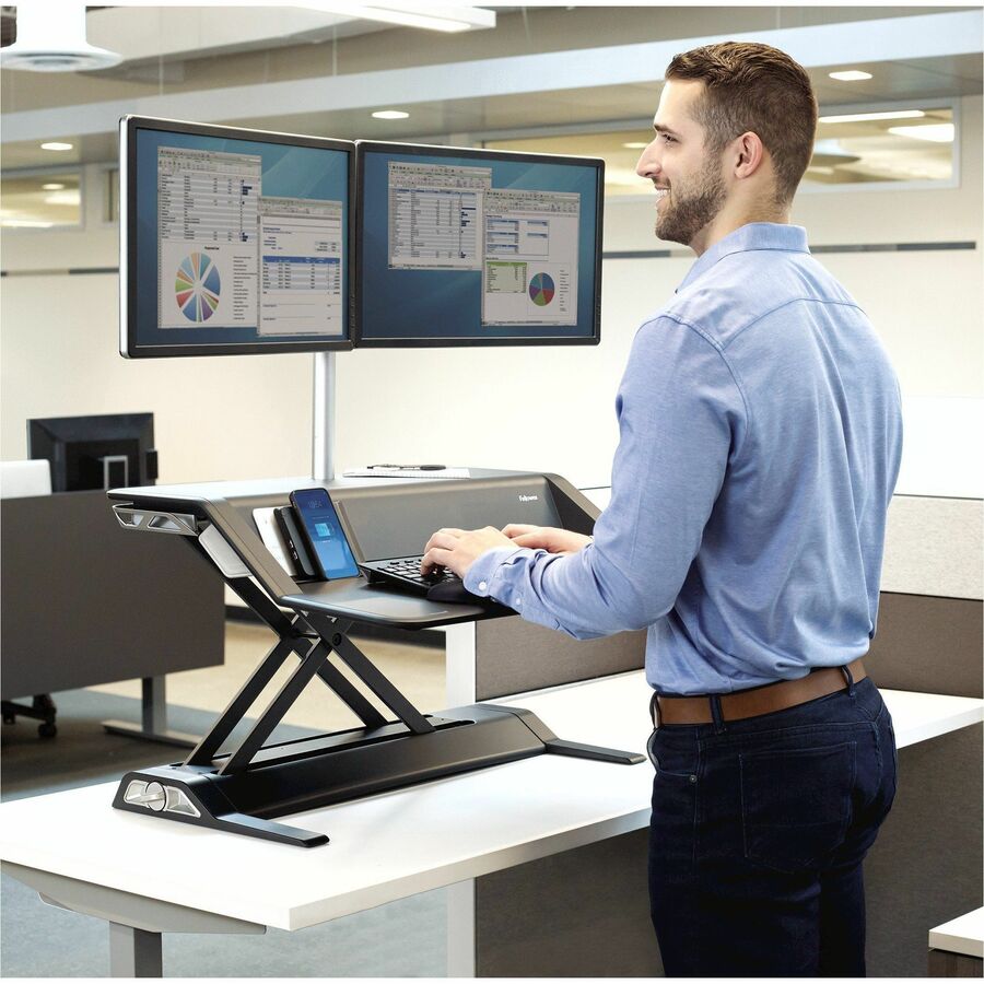 Fellowes Lotus Mounting Arm for Monitor - Silver