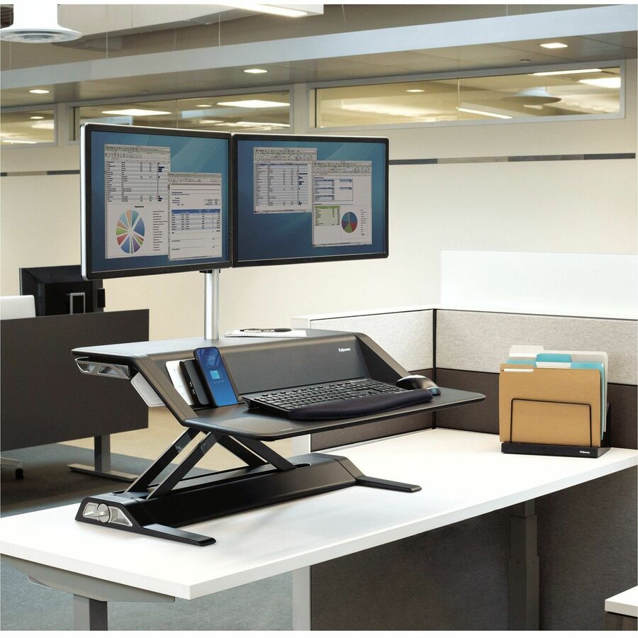 Fellowes Lotus Mounting Arm for Monitor - Silver