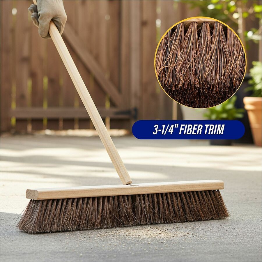 Genuine Joe 24" Push Broomhead