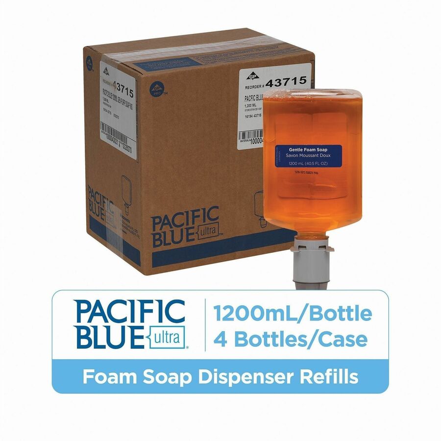 Pacific Blue Ultra Gentle Foam Hand Soap Manual Dispenser Refills