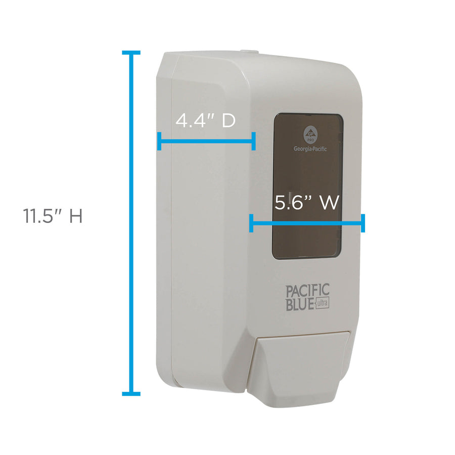 Pacific Blue Ultra Foaming Hand Soap/Hand Sanitizer Wall-Mounted Manual Dispenser