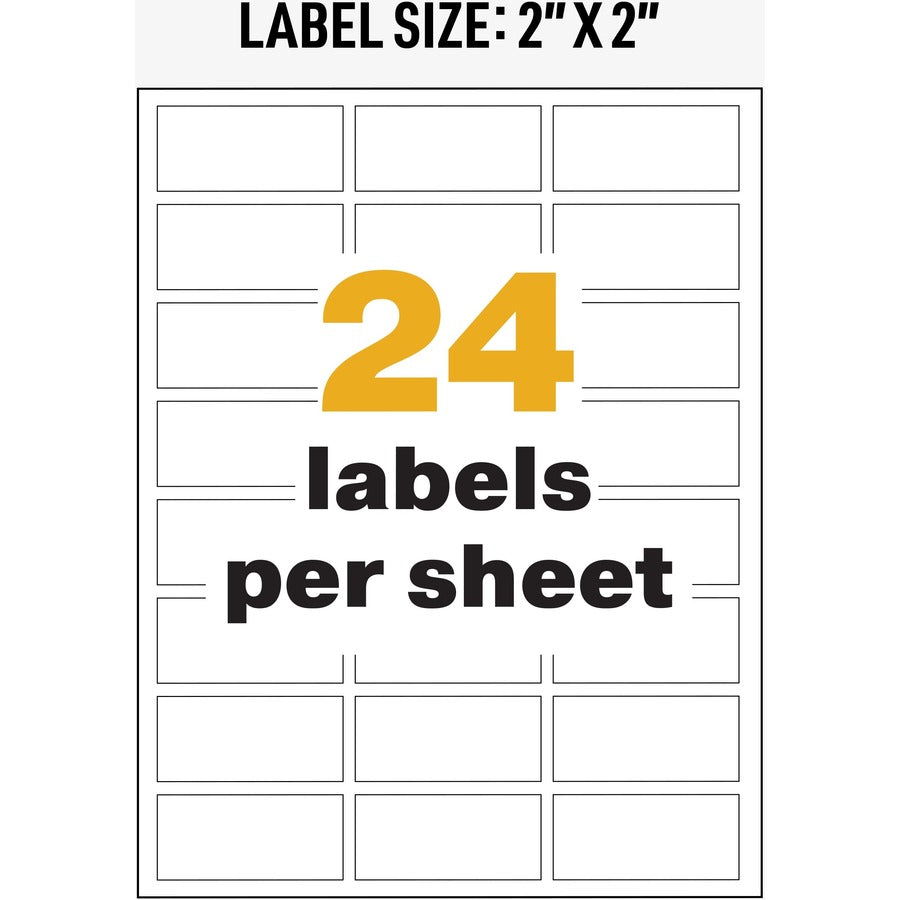Avery® UltraDuty Chemical Label