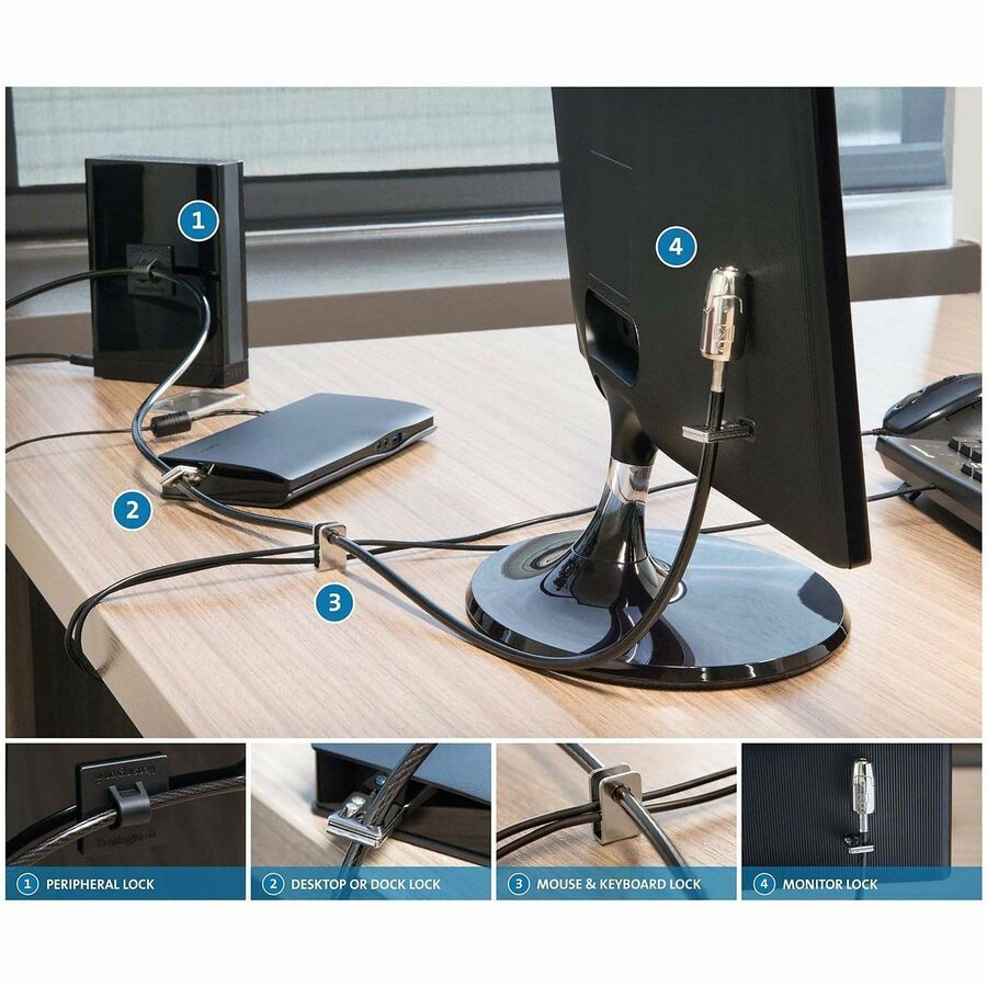 Kensington Desktop & Peripherals 2.0 Locking Kit