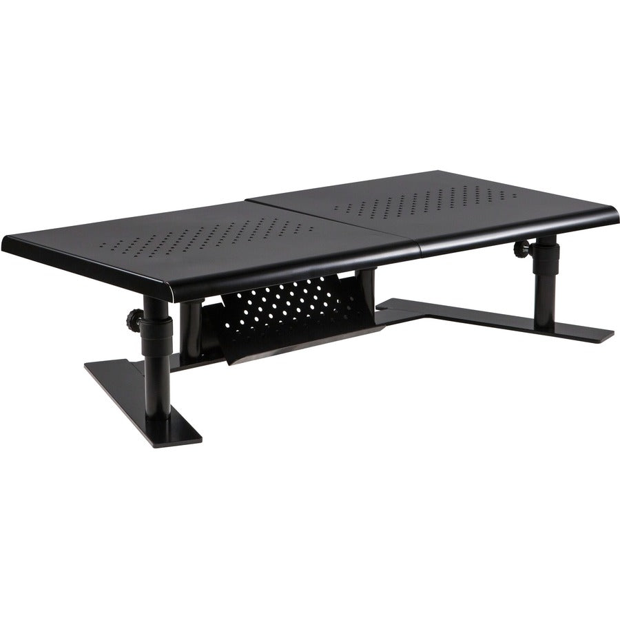 Allsop Metal Art ErgoTwin Height Adjustable Dual Monitor Stand