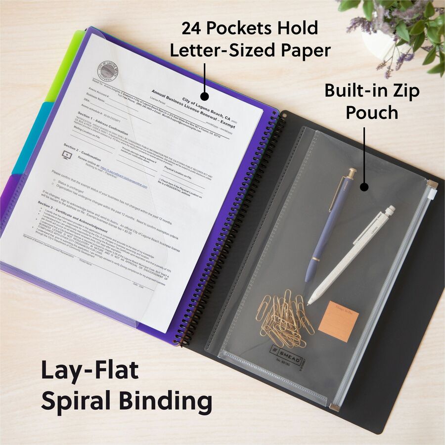 Smead 1/3 Tab Cut Letter Organizer Folder