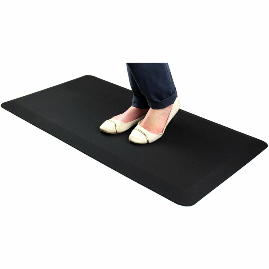 Floortex AFS-TEX® 3000 Black Active Anti-Fatigue Mat 20" x 39"