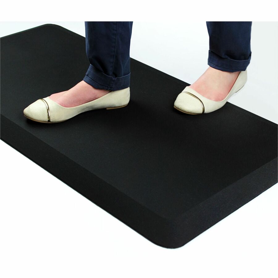 Floortex AFS-TEX® 3000 Black Active Anti-Fatigue Mat 20" x 39"