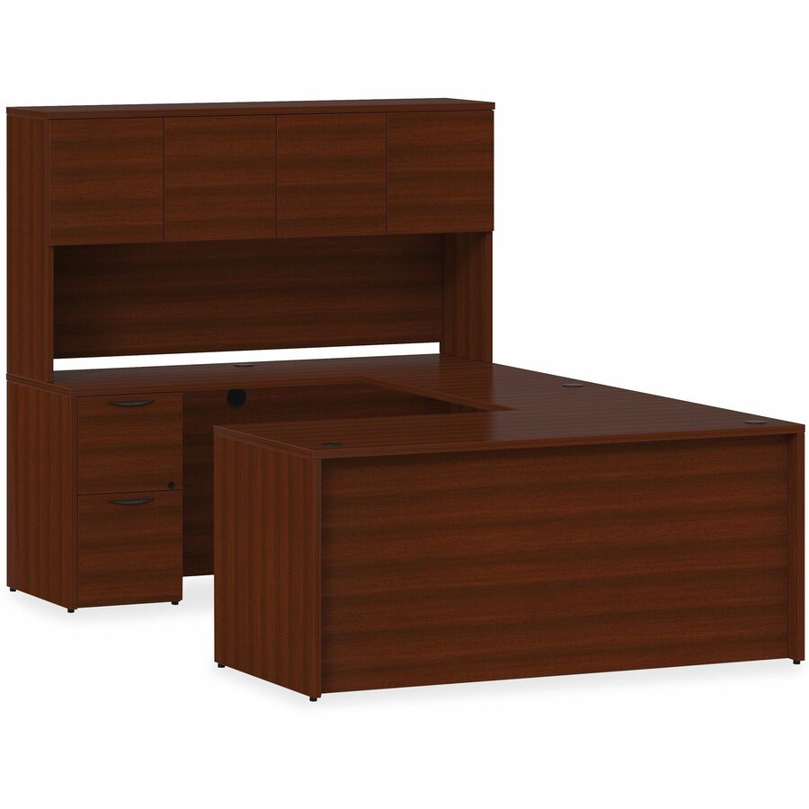 Lorell Prominence 2.0 3/4 Left-Pedestal Desk