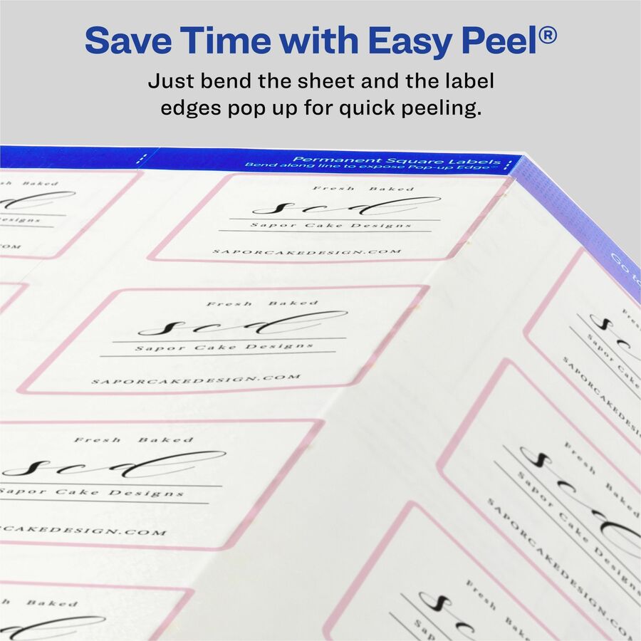 Avery® Sure Feed Glossy Labels