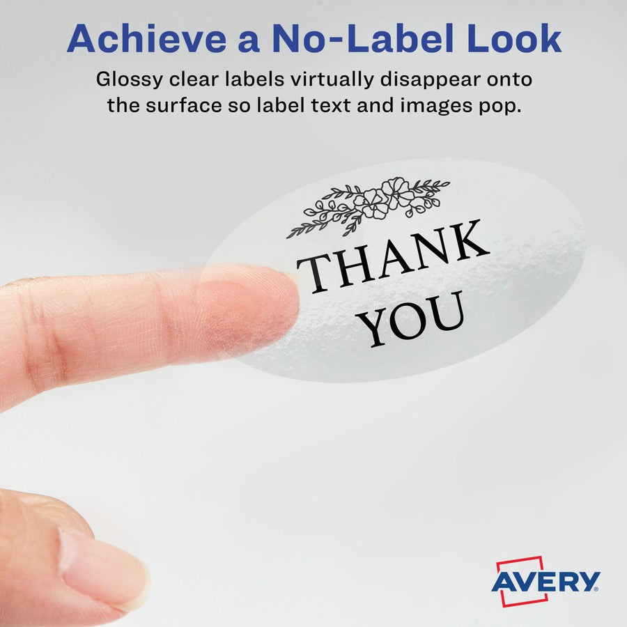 Avery® Sure Feed Glossy Labels
