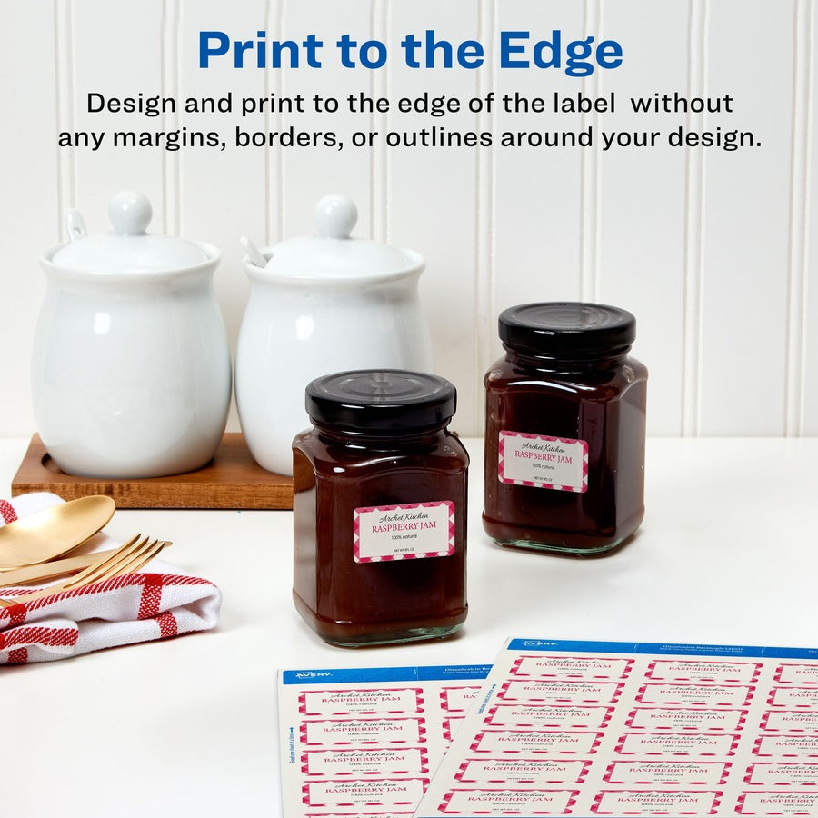 Avery® Dissolvable Rectangle Labels