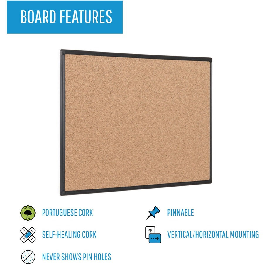 MasterVision Maya Series Techcork Board