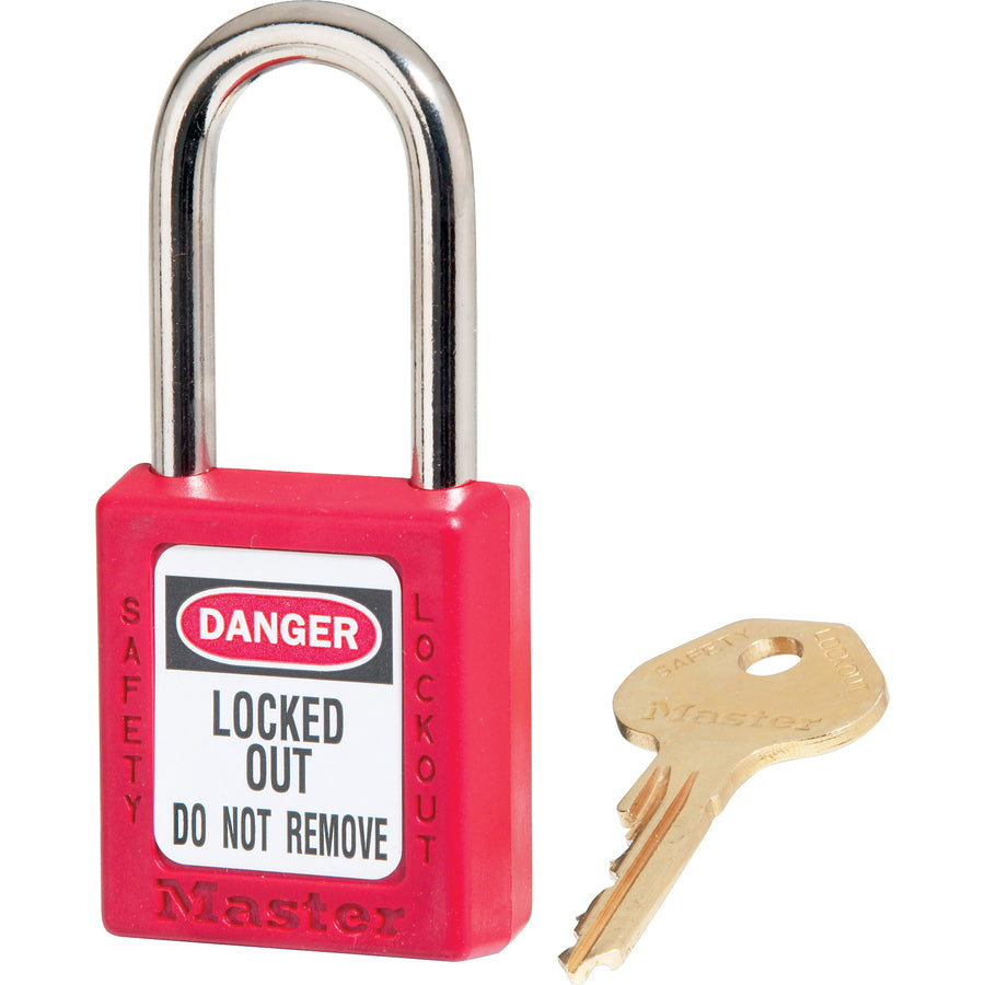 Master Lock Danger Red Safety Padlock
