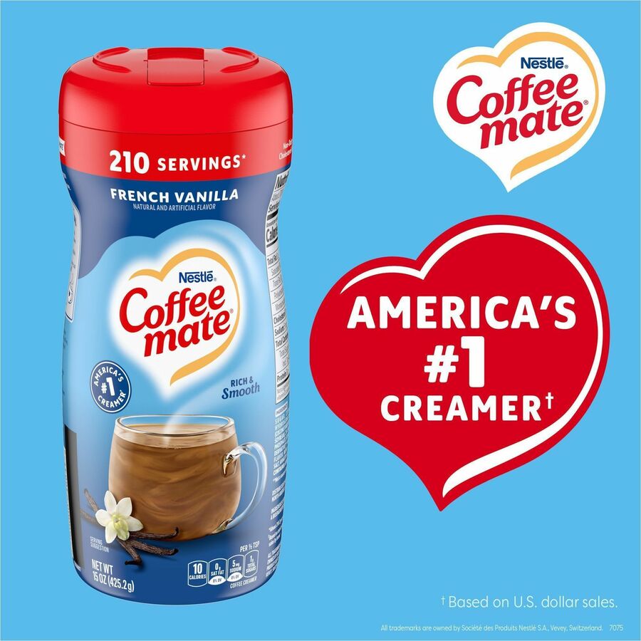 Coffee mate French Vanilla Powdered Coffee Creamer Canister