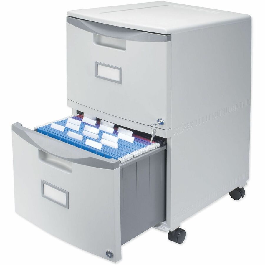 Storex Single/Double Poly Filing Drawer