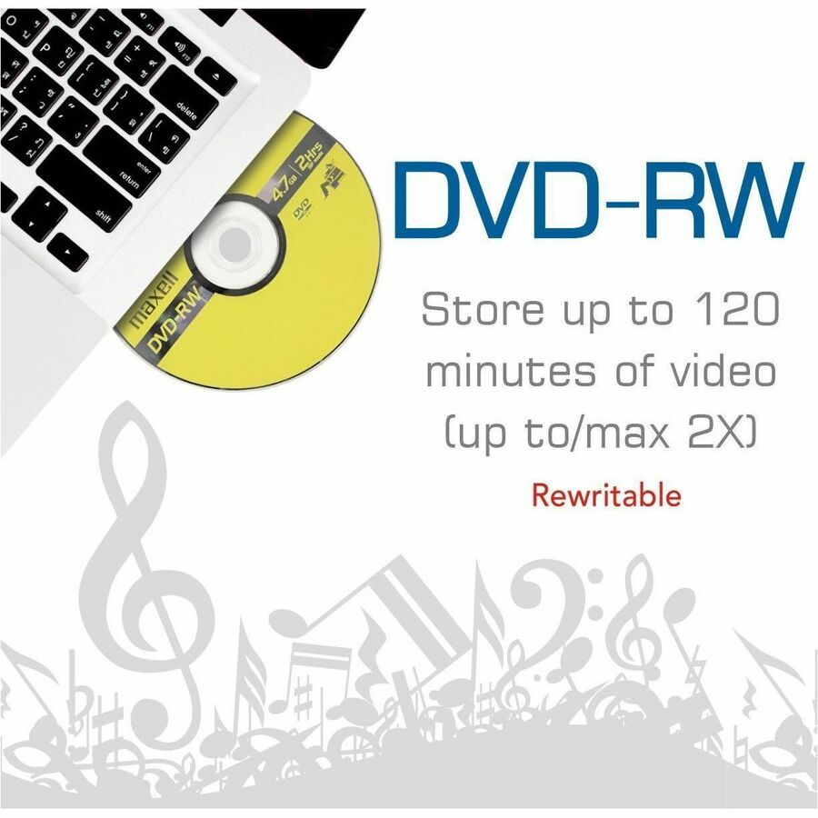 Maxell 2x DVD-RW Media