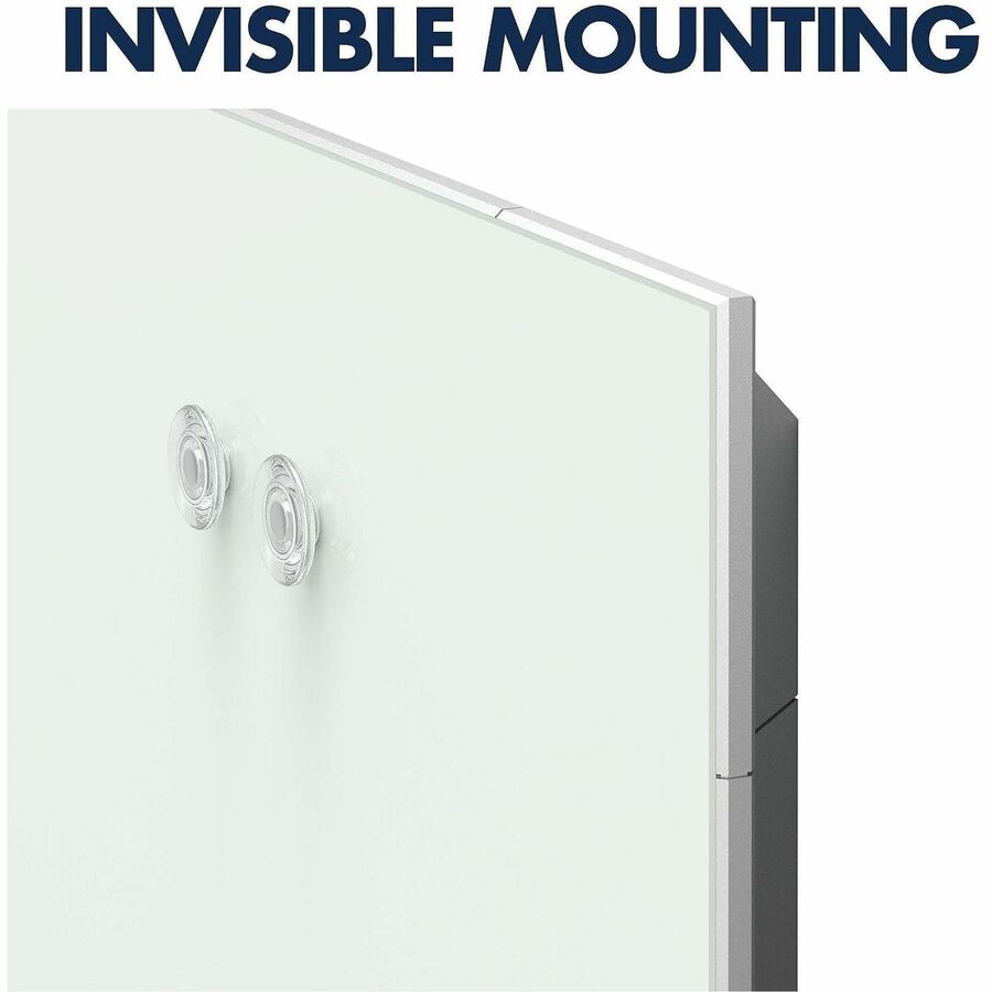 Quartet Element Framed Magnetic Glass Dry-Erase Boards
