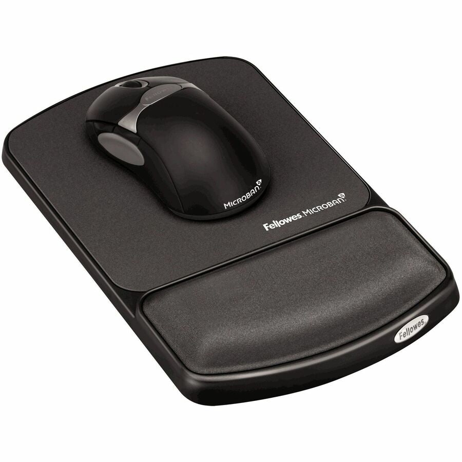Fellowes Mouse Pad / Wrist Support with Microban Protection