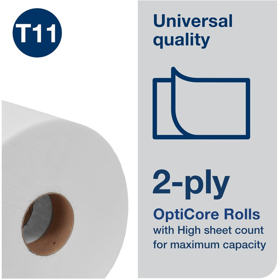 TORK Universal Bath Tissue Roll with OptiCore