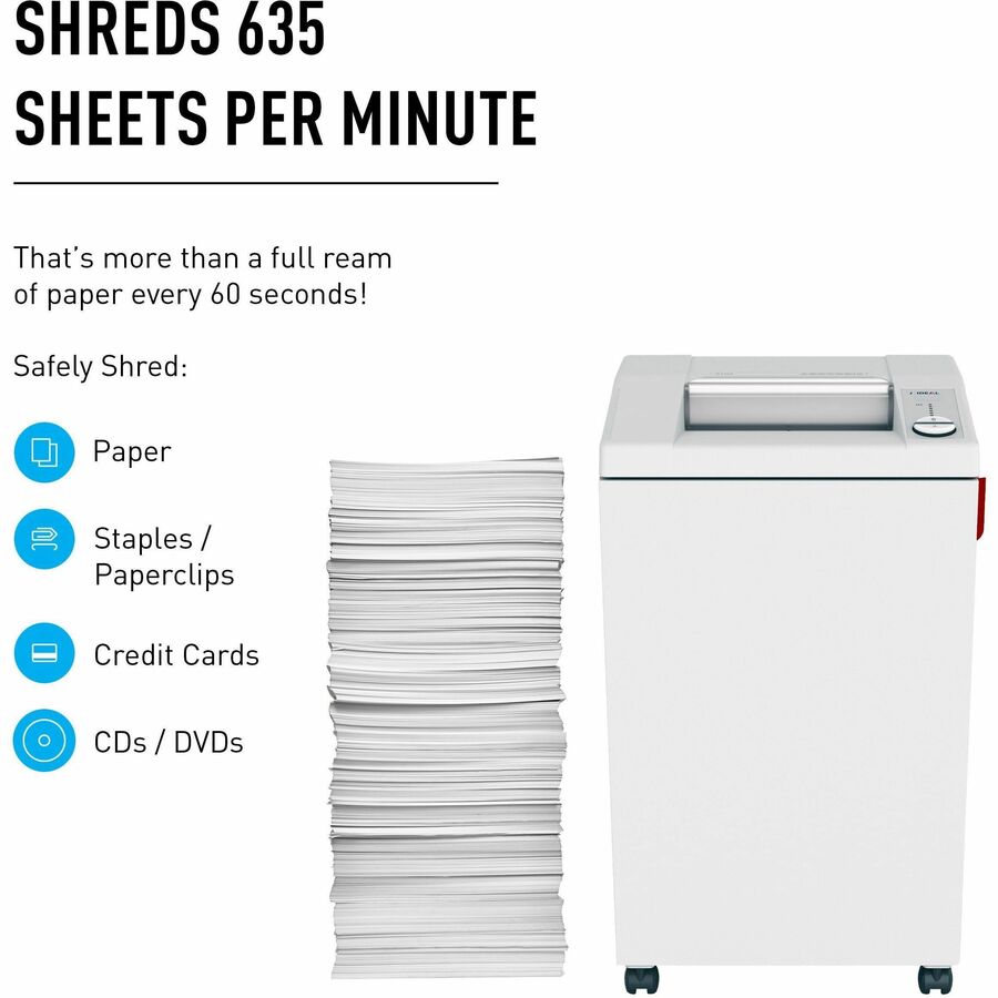 ideal. 31049111 Cross-cut Paper Shredder