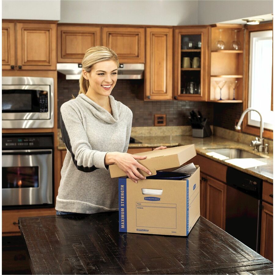 Bankers Box SmoothMove Maximum Strength Moving Boxes