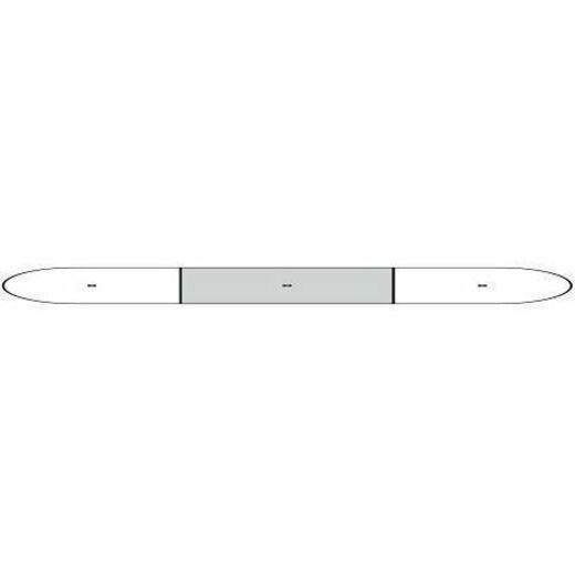 Lorell Prominence 2.0 Half-Racetrack Conference Tabletop