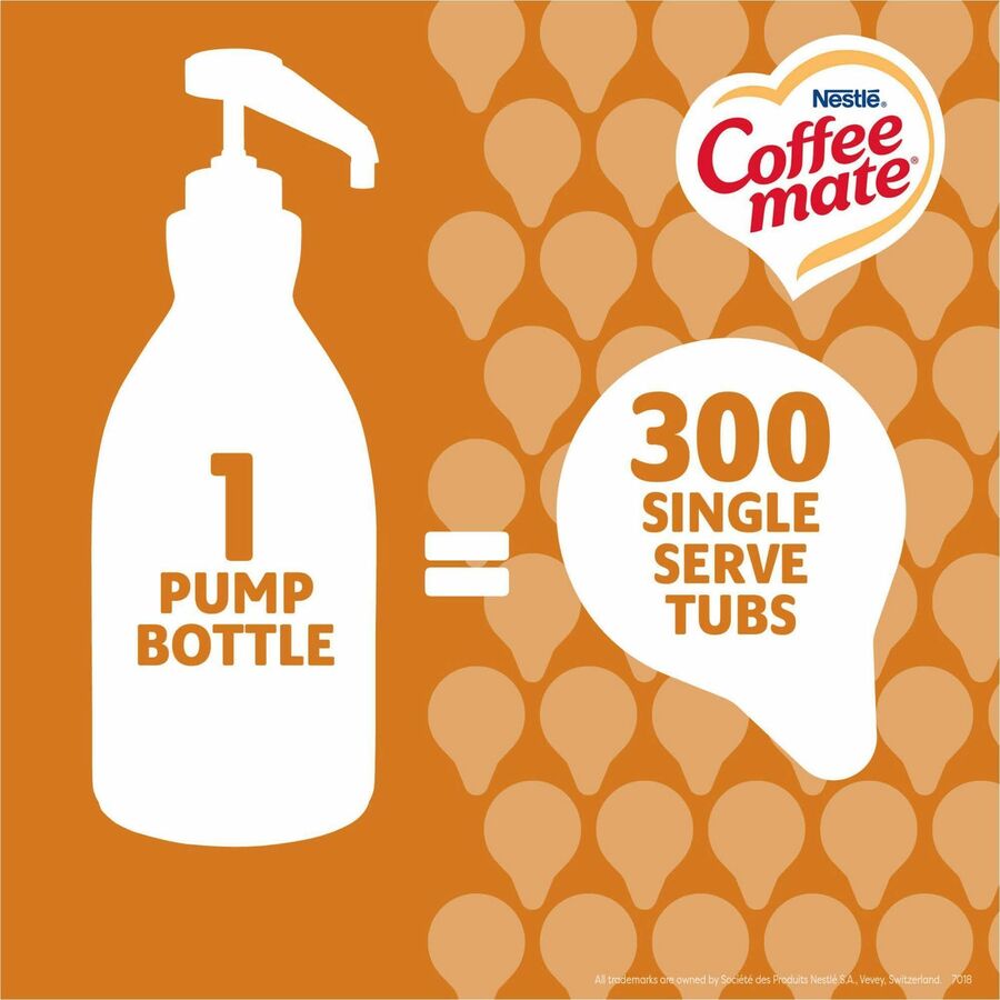 Coffee mate Salted Caramel Chocolate Liquid Concentrate Coffee Creamer - Pump Bottle
