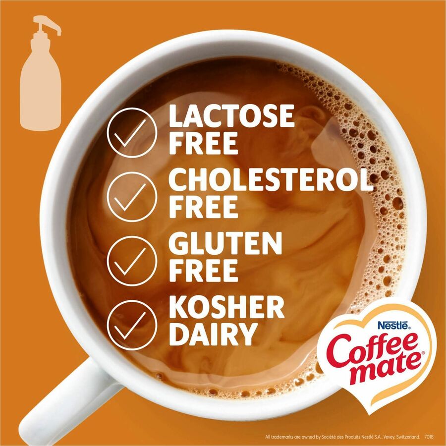 Coffee mate Salted Caramel Chocolate Liquid Concentrate Coffee Creamer - Pump Bottle