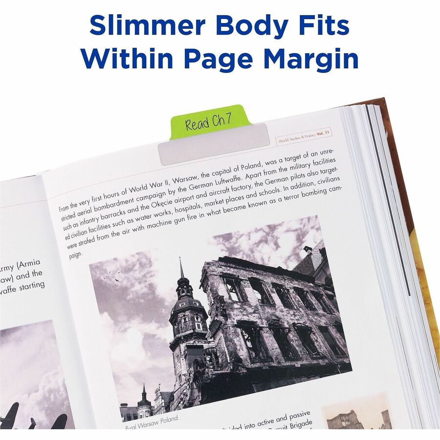 Avery® UltraTabs Repositionable Margin Tabs