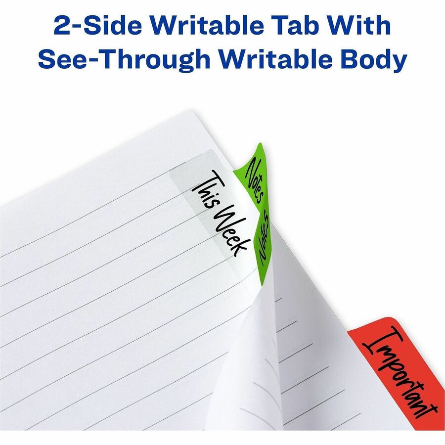 Avery® UltraTabs Repositionable Margin Tabs