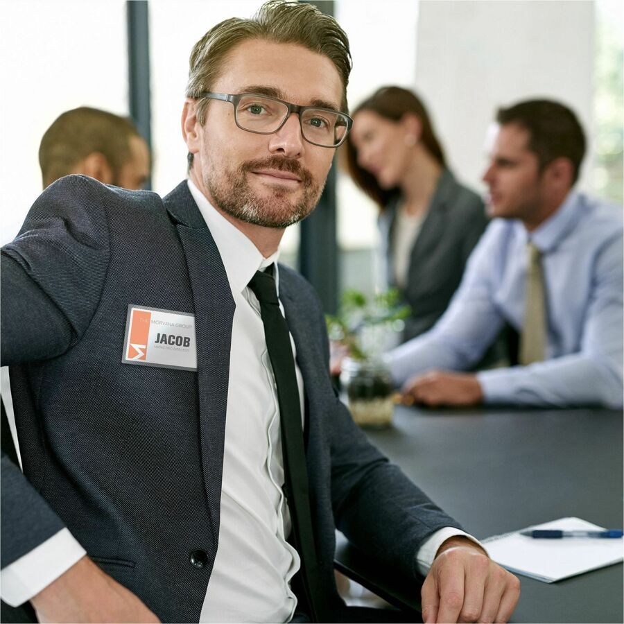 Avery® Secure Magnetic Name Badges with Durable Plastic Holders and Heavy-duty Magnets