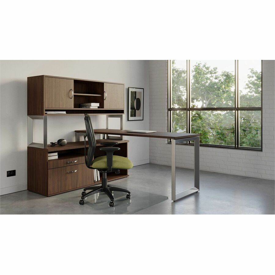 Lorell Relevance Series Storage Cabinet Credenza w/No Doors