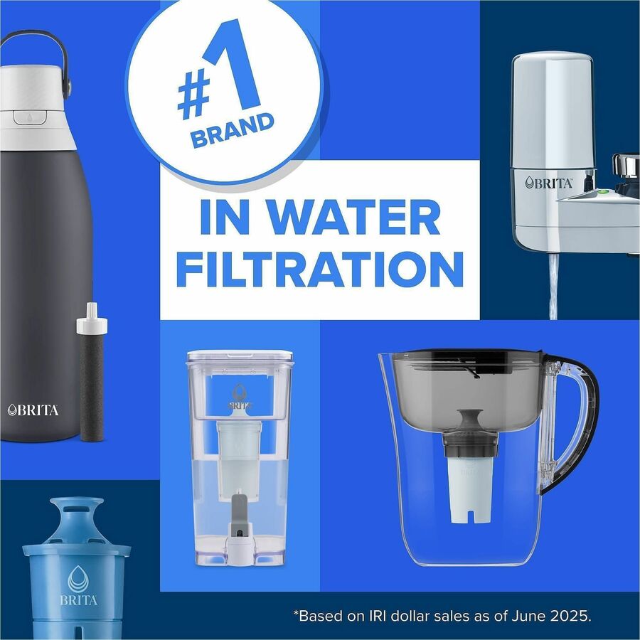 Brita Faucet Mount System with Elite Advanced Replacement Filter