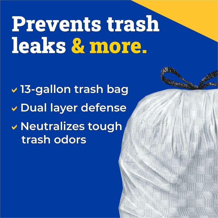 CloroxPro™ Glad® ForceFlex Tall Kitchen Drawstring Trash Bags