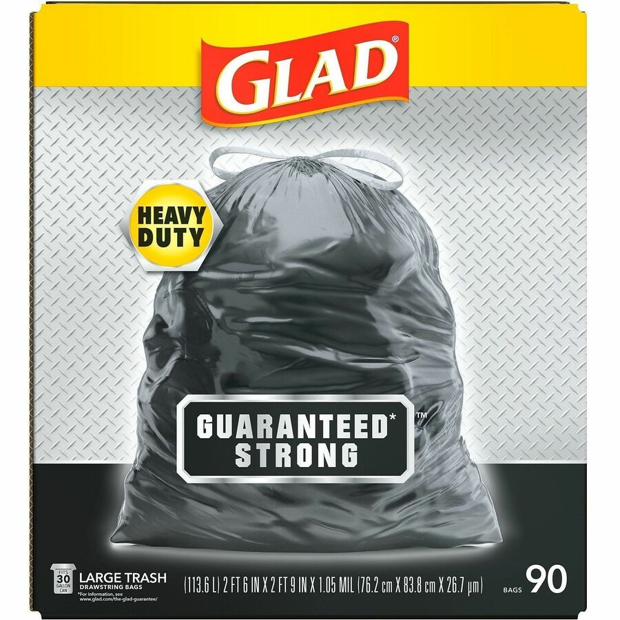 Glad Strong Large Drawstring Trash Bags