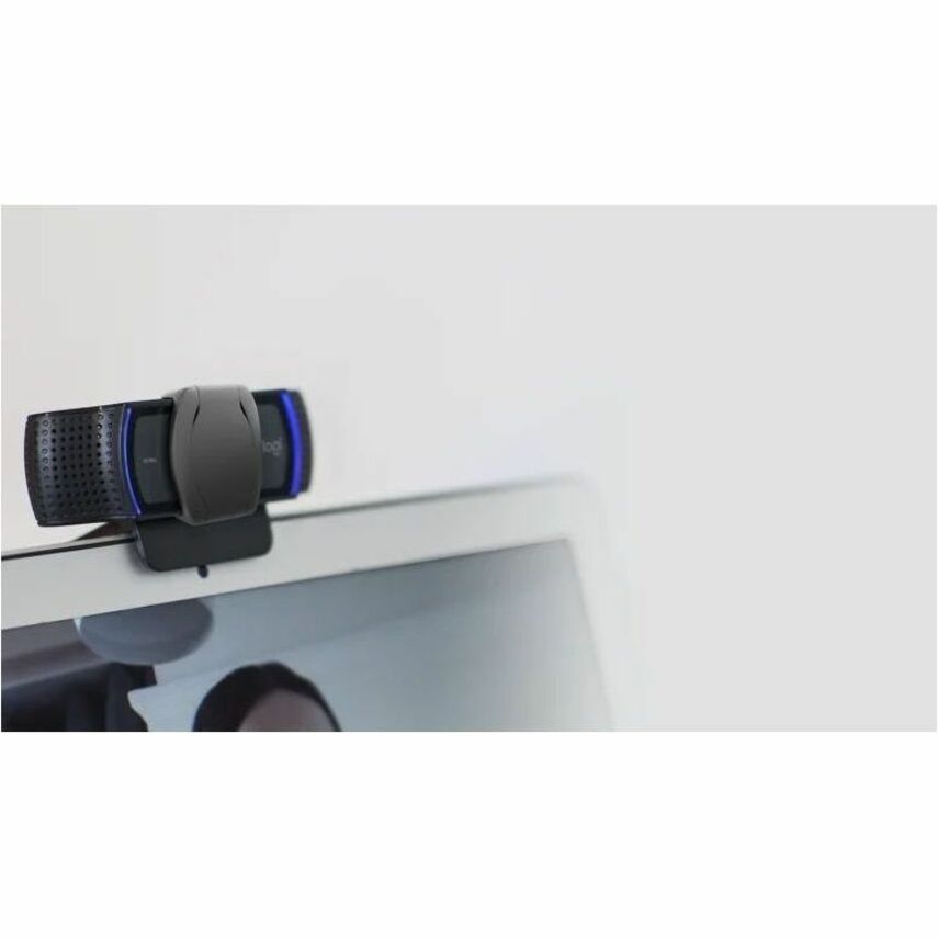 Logitech C920S Webcam - 3 Megapixel - 30 fps - Black - USB 3.1 - 1 Each